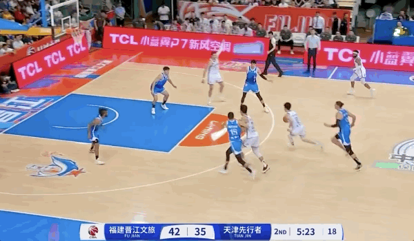🏀CBA战报：詹姆斯33+27&林庭谦23+9 斯蒂尔25+8 天津115-104福建